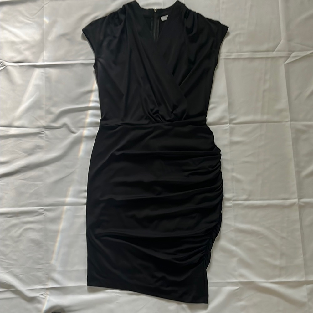 Marc New York Andrew Marc • Elegant Black Wrap Dress